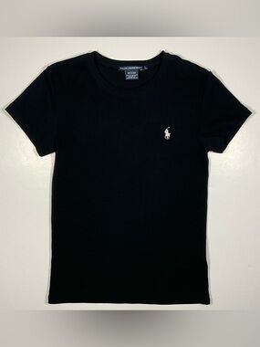 Ralph Lauren Sport Crew Neck‎ Tee Size Large Black